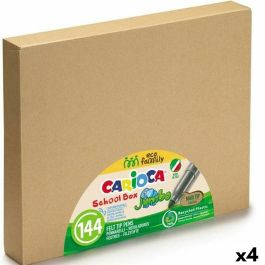 Set de Rotuladores Carioca Schoolbox Multicolor (4 Unidades) Set de Rotuladores Carioca Schoolbox Multicolor (4 Unidades)