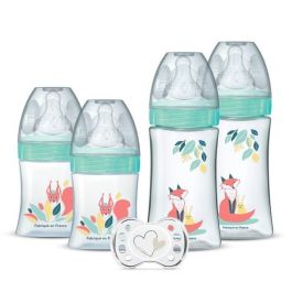 DODIE Juego de 4 biberones con tetina anticólicos redonda (2x150mL y 2x270mL), + chupete de parto Precio: 42.69000032. SKU: B1GAAYFVWW