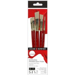 Pincel Daler Rowney Simply Oleo Mango Corto Set De 5 Precio: 5.733222. SKU: B186NCNJ66