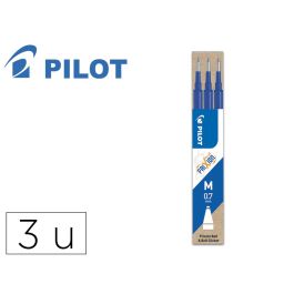 Pilot Recambio Bolígrafo Frixion 0.7 Azul Pack 3 Ud Precio: 4.2350000242. SKU: B1K2FTF4YM