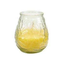 Vela Citronela Relieve Transparente Ibergarden 9X10CM (24 Unidades) Vela Citronela Relieve Transparente Ibergarden 9X10CM (24 Unidades)