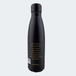 Cinereplicas Botella Térmica Metálica El Señor de los Anillos 500ml Doble Pared Negro con Diseño Mordor