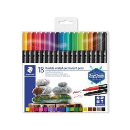 Estuche de Plástico con 18 Rotuladores, Colores Surtidos Staedtler 3187 TB18 Precio: 19.49999942. SKU: B177WBZPYY