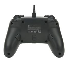 Power A Mando con Cable Mejorado 1510925-01 Spectra LED para Nintendo Switch y Switch OLED, Control con 8 Colores Brillantes y 2 Efectos LED, Botones Asignables