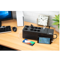 APC BE850G2-GR Sistema de Alimentación Ininterrumpida (UPS) 0,85 kVA 520 W 8 Salidas AC