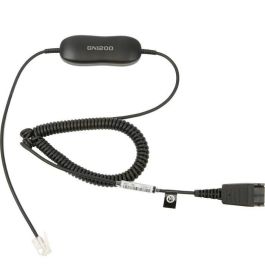 Jabra Smart cord QD -> RJ10 Cable para Teléfonos de Escritorio, Amplificación de Micrófono, Cable en Espiral de 2m Precio: 26.98999985. SKU: S55025016