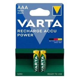Varta 5703301402 Pilas Recargables Ni/MH HR03 AAA 1000mAh Accu Power 2Uds