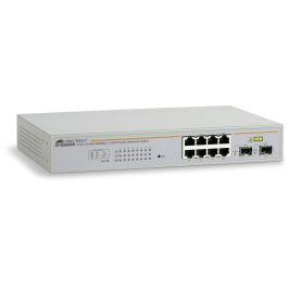 Allied Telesis AT-GS950/8-50 Switch Gestionado WebSmart 8 Puertos Gigabit Ethernet con 2 Slots SFP Vacíos Precio: 264.49999961. SKU: B1ASA8V4N7