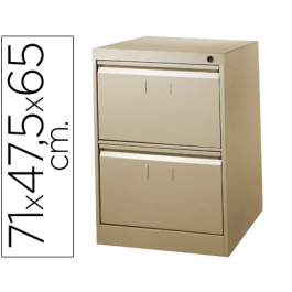 Blanca Fichero Metálico N.34 de 2 Cajones 64cm Alto x 70cm Prof x 49cm Ancho Color Beige Precio: 197.4999994. SKU: B14BLZP7ZS