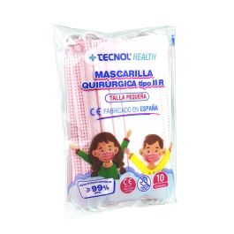 Tq Tecnol Mascarilla Quirúrgica Rosa Infantil Bolsa 10 Unidades UNE-EN 14883:2019+ AC:2019 Fabricada en España Precio: 0.49999983. SKU: S7911523