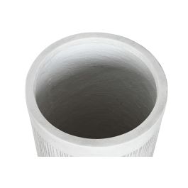 DKD Home Decor Macetero Scandi Crudo Magnesia Set de 3 44 x 79 x 44 cm