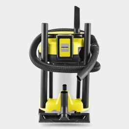 Karcher KAR4054278943596 Aspirador de Agua y Polvo Inalámbrico - Acero - 17 l - Amarillo
