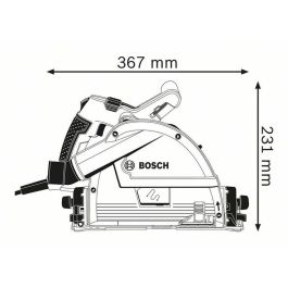 Bosch Professional GKT 55 Sierra de inmersión 1400W