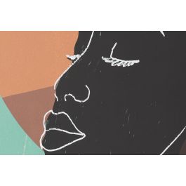 DKD Home Decor Cuadro Colonial Naranja Beige 123 x 84 x 4.5 cm (2 Unidades)