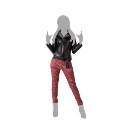Disfraz Punky Años 80 Mujer Adulto XS-S Disfraz Punky Años 80 Mujer Adulto XS-S