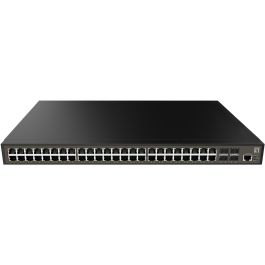 Level One GEL-5271 Switch de Red 48 Puertos Gigabit Ethernet (GE) 4 Puertos SFP Gestionable 19" Precio: 615.50000006. SKU: B18HS3PHPS