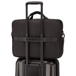 Wenger 653301 - Maletín Portátil XE Brief 17" (43,2cm) con Bolsillo para Tablet, Negro, de PET - 25L
