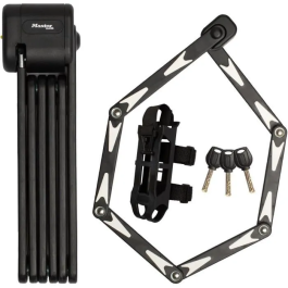 Master Lock Candado Plegable para Bicicleta 8333EURDPRO - Acero Endurecido, 3 Llaves, Certificado, Soporte Incluido Precio: 93.49999967. SKU: B1792E94LT