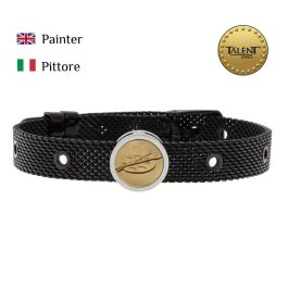 Pulsera Unisex Painter Talent Jewels TJA-3-11-01-2-235 Negro