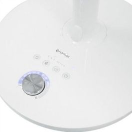 Grunkel Ventilador de Pie 45cm 2-28W Regulable Ultrasilencioso 12 Velocidades 3 Modos Blanco
