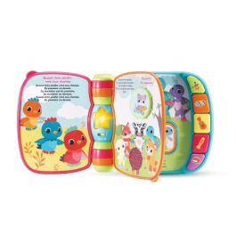 VTECH BABY Libro Super Encantado de Gatitos Bebé Azul - Libro Parlante y Musical para 6-36 Meses con Canciones y Sonidos