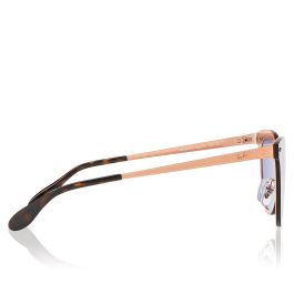 Rayban Gafas de Sol Mujer RB3580N 90391U 43mm Cobre Bronce Lente Azul Plata Espejado Filtro 2N Estilo Blaze Cat Eye