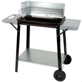 Barbacoa de Carbón con Ruedas Aktive Metal esmaltado 90 x 85 x 32 cm Negro Precio: 43.49999973. SKU: B17ELF4S3G