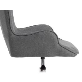 Silla Q-Connect Escritorio Mes Sina Base Metalica Alt Max 960 Anc 570 Prof 620 Ruedas Premium Color Gris