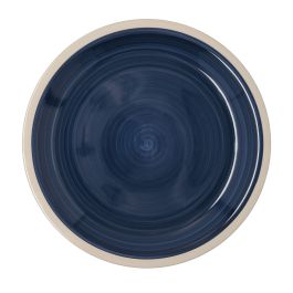 Plato Llano Quid Baltic Beige Cerámica Ø 27 cm (12 Unidades)