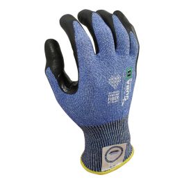 Juba T-09 Guante Dyneema con palma Nitrilo Foam, Táctil, Resistente a Abrasión y Perforación, Ergonómico y Transpirable, Talla 9