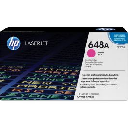 HP CE263A Cartucho de Tóner Original LaserJet 648A Magenta, Capacidad Estándar, 11.000 páginas Precio: 211.49999948. SKU: S8409692
