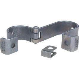 ABUS ABU4003318768248 Portacandados 131/140 GateSec, para vallas de obras, Acero cementado y Anticorrosión