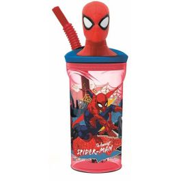 Vaso con Pajita Spider-Man Moving Target 360 ml 3D Vaso con Pajita Spider-Man Moving Target 360 ml 3D Precio: 9.5000004. SKU: B1F4BX5FDV
