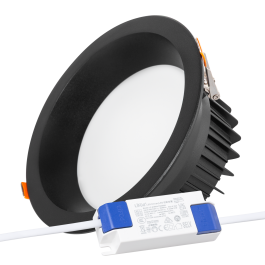Foco Downlight Circular LED 20W 2.000Lm 6000ºK Anti-Deslumbrante UGR19 40.000H Negro Precio: 15.49999957. SKU: 15096815092099