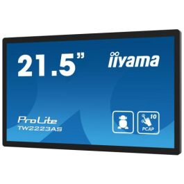 Iiyama 21,5" Panel-Pc Android 12, Soc Rk3399 4Gb, 32Gb, Pcap Bezel Free 10-Ptouch, 1920X1080, Va Panel, Speakers, Wifi, Bt5.2, Micro-Sd Slot, Usb 2X 2.0 1X 3.2, Mini-Jack (Mic/Headphone), Hdmi-Out, 350Cd/M, Cable Cover, Google Gms (TW2223AS-B2)