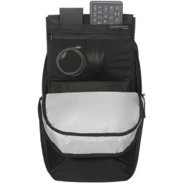 Targus Mochila Ecosmart para Portátil 16 Pulgadas, Antirobo, Hecha de Material Reciclado, Negro