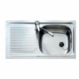 Fregadero de Un Seno con Escurridor Teka E/50 1C1E.REVE 3010 Acero Inoxidable Precio: 119.79. SKU: S0409809
