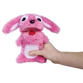 Smoby SIM4006592091361 Screamerz Peluche Interactivo Conejo 27 cm con Sonidos al Agitarlo o Pulsar Botón