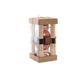 Sushi Oriental DKD Home Decor Fucsia 14.5 x 31 x 14.5 cm Set de 16