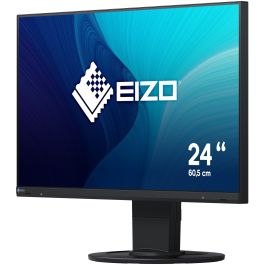 EIZO EV2460-BK Monitor de 23.8 Pulgadas, Full HD 1920x1080, IPS, 5ms, Negro, con conexiones DVI, HDMI, DP y USB