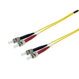 Equip 252237 Cable de Fibra Óptica Patch ST-ST Duplex OS2 Monomodo LSZH Amarillo 15m para Redes Precio: 36.49999969. SKU: B1HD8ZH33K
