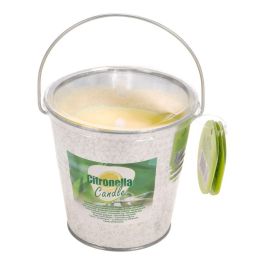 Citronella Vela Antimosquitos con Recipiente Metálico Ø 10 cm, 160 g Precio: 5.50000055. SKU: S7900644