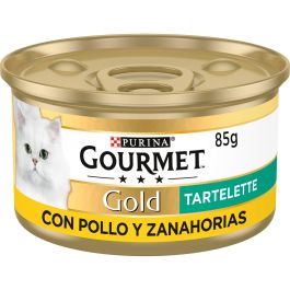 Purina Gourmet Gold Single Tartallette Pollo y Zanahoria Alimento Húmedo para Gatos, 24 Latas x 85 gr Precio: 20.8899999. SKU: B1D6HZF2VF