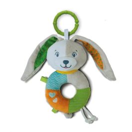 Clementoni Sonajero Dulce Conejito - Juguete para Bebés y Recién Nacidos a partir de 0 Meses - 25x18x6 cm Clementoni Sonajero Dulce Conejito - Juguete para Bebés y Recién Nacidos a partir de 0 Meses - 25x18x6 cm