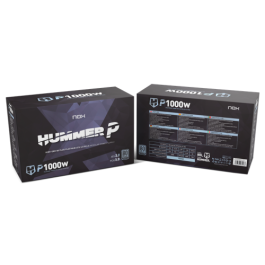 Fuente de Alimentación Nox Hummer P/ 1000W/ Ventilador 14cm/ 80 Plus Platinum