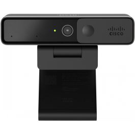 Cisco CD-DSKCAM-C-WW Webex Desk Camera Carbon 4K UHD con Micrófono y Tapa de Privacidad para Videoconferencias