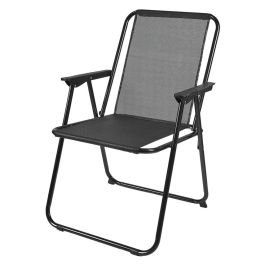 Silla Plegable Negra Home Deco Factory altura 75 cm Precio: 19.49999942. SKU: B1GRSEKDNA