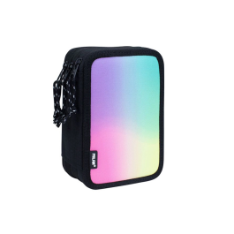 Milan Plumier 3 Pisos C-Contenido Sunset Negro con 1 Lápiz, 3 Bolígrafos, Lápices Colores, Rotuladores y Más Precio: 23.50000048. SKU: B1CZ3JWSGL