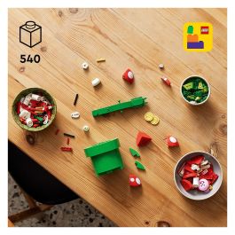 Lego Super Mario 71426 Planta Piraña, Figura Articulada con Tubo y 2 Piezas, Modelo para Adultos, Idea de Regalo