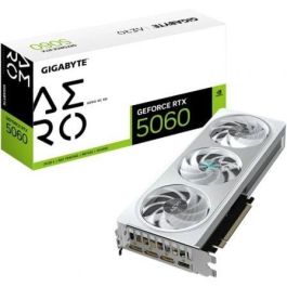 Gigabyte 9VN5060AO-00-G10 Tarjeta Gráfica GeForce RTX 5060 AERO OC 8GB GDDR7 WINDFORCE NVIDIA Blackwell DLSS 4 Gigabyte 9VN5060AO-00-G10 Tarjeta Gráfica GeForce RTX 5060 AERO OC 8GB GDDR7 WINDFORCE NVIDIA Blackwell DLSS 4